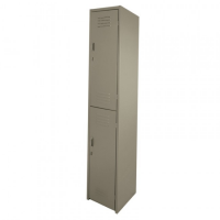 LOCKER METALICO 2 PUERTAS 180X38X37cm.