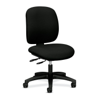 SILLA OPERATIVA SIN BRAZOS TASK 5903 TELA CONFETTI NEGRO