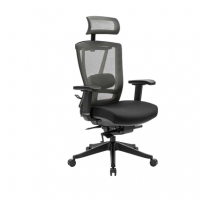 SILLA EJECUTIVA H1 MESH ASIENTO Y ESTRUCTURA NEGRO